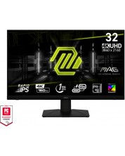 Гейминг монитор MSI - MAG 322UPF, 32'', UHD, Rapid IPS, 160Hz, 1ms