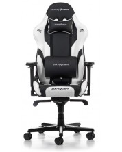 Гейминг стол DXRacer - Gladiator G001-NW, черен/бял