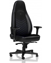 Гейминг стол noblechairs - ICON, черен/син -1