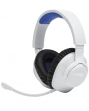 Гейминг слушалки JBL - Quantum 360, PS5, безжични, бели