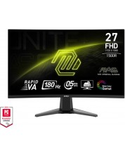 Гейминг монитор MSI - MAG 27C6F, 27'', FHD, VA, 180Hz, 0.5ms, Curved