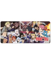 Гейминг подложка за мишка Erik - Fairy Tail, XL, мека, многоцветна