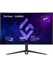 Гейминг монитор ViewSonic - VX2718-PC-MHDJ, 27'', 180Hz, 1 ms, VA, Curved