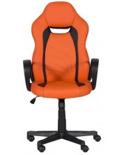 Гейминг стол Carmen - 7525 R, оранжев/черен