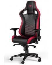 Гейминг стол noblechairs - EPIC mousesports Edition, черен/червен -1