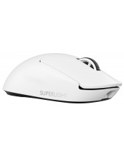 Гейминг мишка Logitech - G Pro X Superlight 2, оптична, безжична, бяла
