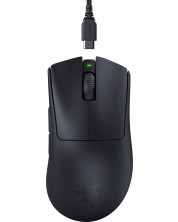 Гейминг мишка Razer - DeathAdder V3 Pro, оптична, безжична, черна -1