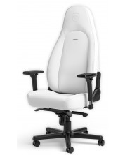 Гейминг стол noblechairs - ICON White Edition, бял -1