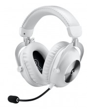 Гейминг слушалки Logitech - Pro X 2 Lightspeed, безжични, бели
