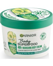 Garnier Body Superfood Гел-крем за тяло, Авокадо и Омега-6, 380 ml -1