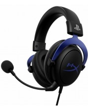 Гейминг слушалки HyperX - Cloud Blue, PS5, черни -1