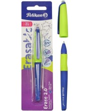 Гел химикалка Pelikan Erase 2.0 - Синьо мастило, изтриваема -1