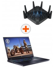 Гейминг лаптоп Acer - Predator Helios 18, i7 + Рутер Acer - Predator Connect W6