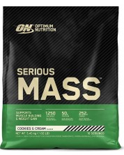 Serious Mass, бисквитки и сметана, 5443 g, Optimum Nutrition