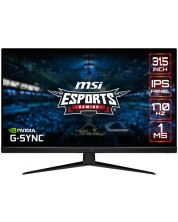 Гейминг монитор MSI - G321Q, 31.5'', WQHD, IPS, 170Hz, 1ms, черен -1