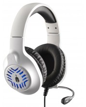 Гейминг слушалки Spartan Gear - Medusa, PC/PS/Xbox/Switch, бели/черни