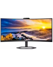 Гейминг монитор Philips - 34E1C5600HE/00, 34'', 100Hz, 1ms, Curved, VA -1