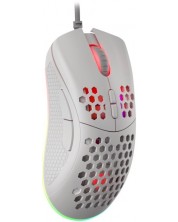 Гейминг мишка Genesis - Krypton 550, оптична, 8000 DPI, бяла