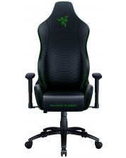 Гейминг стол Razer - Iskur X, XL, Black/Green -1