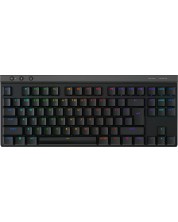 Гейминг клавиатура Logitech - G515 Lightspeed TKL, безжична, черна