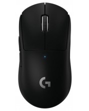 Гейминг мишка Logitech - PRO X SUPERLIGHT, оптична, безжична, черна -1