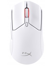 Гейминг мишка HyperX - Pulsefire Haste 2, оптична, безжична, бяла -1