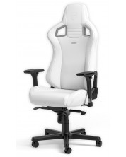 Гейминг стол noblechairs - EPIC White Edition, бял/черен