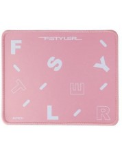 Гейминг подложка за мишка A4tech - FStyler FP25, S, мека, Baby Pink