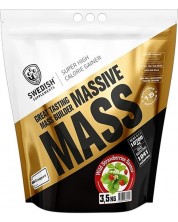 Massive Mass, дива ягода, 3.5 kg, Swedish Supplements -1