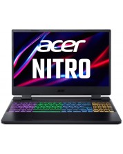 Гейминг лаптоп Acer - Nitro 5, AN515-58-96BF, 15.6'', FHD, i9, 144Hz, RTX4060, черен