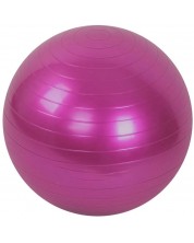 Гимнастическа топка Maxima - 80 cm, гладка, розова -1