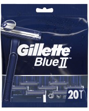 Gillette Blue II Мъжка самобръсначка, 20 броя -1