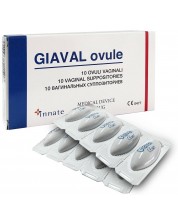 Giaval, 10 вагинални супозитории, Innate -1