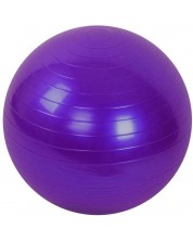 Гимнастическа топка Maxima - 65 cm, гладка, лилава -1