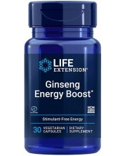 Ginseng Energy Boost, 30 веге капсули, Life Extension -1