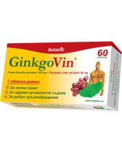GinkgoVin, 60 таблетки, Botanic