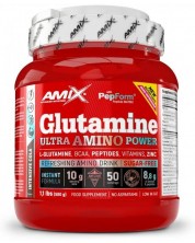 Glutamine Ultra Amino Power, кола, 500 g, Amix