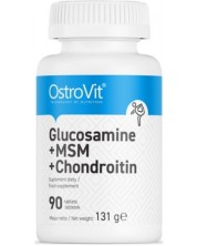 Glucosamine + MSM + Chondroitin, 90 таблетки, OstroVit -1