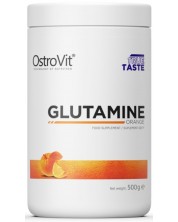 Glutamine Powder, портокал, 500 g, OstroVit