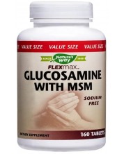 Glucosamine with MSM, 160 таблетки, Nature’s Way