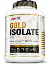 Gold Isolate Whey Protein, неовкусен, 2.28 kg, Amix