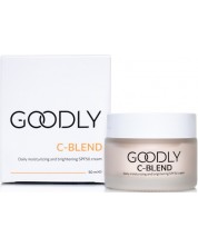 Goodly Озаряващ и хидратиращ дневен крем C-Blend, SPF50, 50 ml