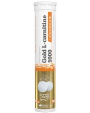 Gold L-carnitine 1000 + Chromium, портокал, 20 ефервесцентни таблетки, Olimp -1