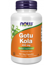 Gotu Kola, 450 mg, 100 капсули, Now
