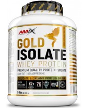 Gold Isolate Whey Protein, шоколад и фъстъчено масло, 2.28 kg, Amix