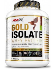 Gold Isolate Whey Protein, шоколад и мента, 2.28 kg, Amix