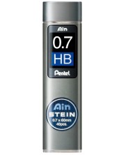 Графити Pentel - Ain Stein - HB, 0.7 mm, 40 броя