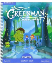 Greenman and the Magic Forest Starter Teacher's Book / Английски език - ниво Starter: Книга за учителя -1