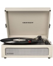 Грамофон Crosley - Voyager, полуавтоматичен, бежов