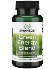 Green Energy Blend, 60 растителни капсули, Swanson